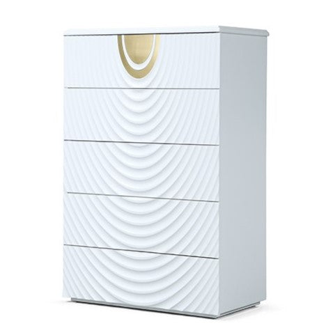 J1869-5H - White + Gold Chest — view 2