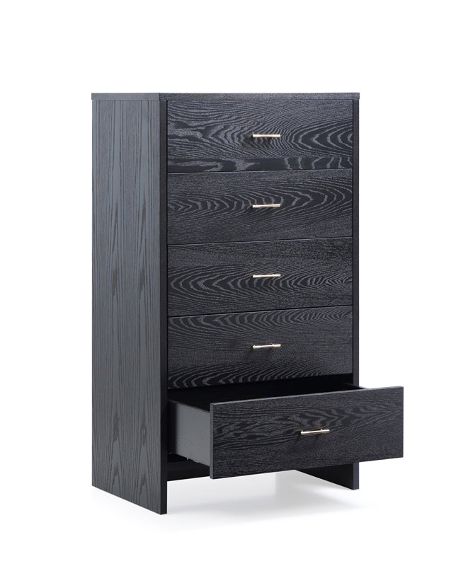 Wales Modern Smoked Ash Chest — view 2