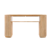 Jacobson - Modern Natural Acacia Console Table — view 2