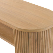 Jacobson - Modern Natural Acacia Console Table — view 4