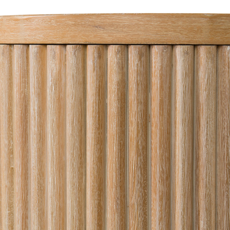Jacobson - Modern Natural Acacia Console Table — view 5