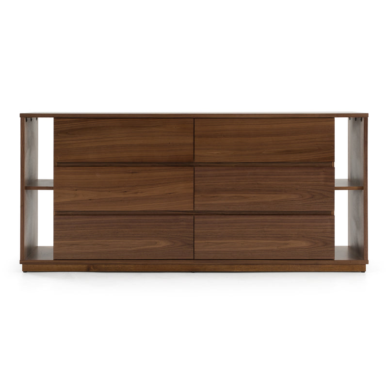 Jagger - Modern Walnut Dresser — view 2