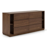 Jagger - Modern Walnut Dresser — view 3