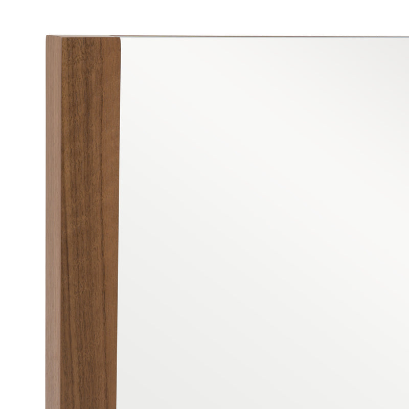 Jagger - Modern Walnut Mirror — view 2