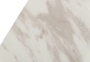 James - Contemporary Walnut & White Dining Table — view 3