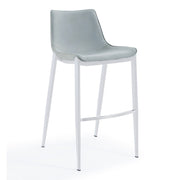 Jane - Modern Light Grey Counter Stool Set of 2 — view 4