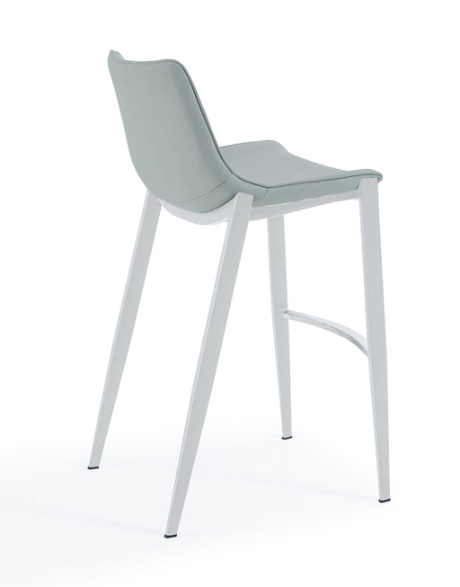 Jane - Modern Light Grey Counter Stool Set of 2 — view 2