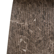 Jaya - Modern Faux Marble Concrete Oval Dining Table — view 5
