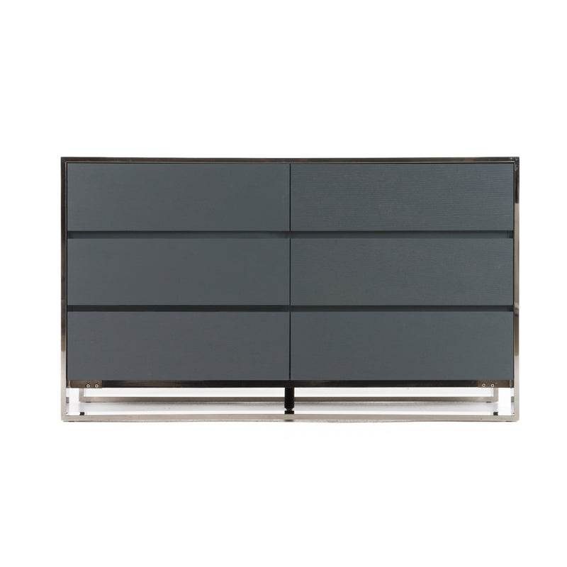 Jolene - Modern Grey Dresser — view 4