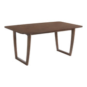 Jordan Modern Walnut Dining Table — view 5