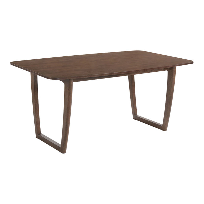 Jordan Modern Walnut & Grey Dining Set — view 4