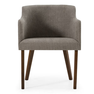 Jordan Modern Grey & Walnut Dining Chair (Set of 2) — view 2