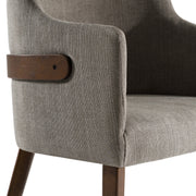 Jordan Modern Walnut & Grey Dining Set — view 5