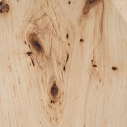 July - Modern Mapa Burl Round End Table — view 3