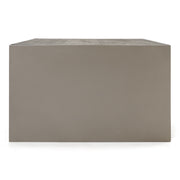 June - Modern Dark Grey Concrete & Walnut Coffee Table — view 5
