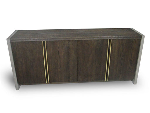 June - Modern Dark Grey & Walnut Buffet — view 2