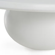 Kalvin - Modern Ivory Concrete Nesting Coffee Table Set — view 4