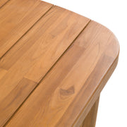 Kamari - Outdoor Natural Teak Dining Table — view 5
