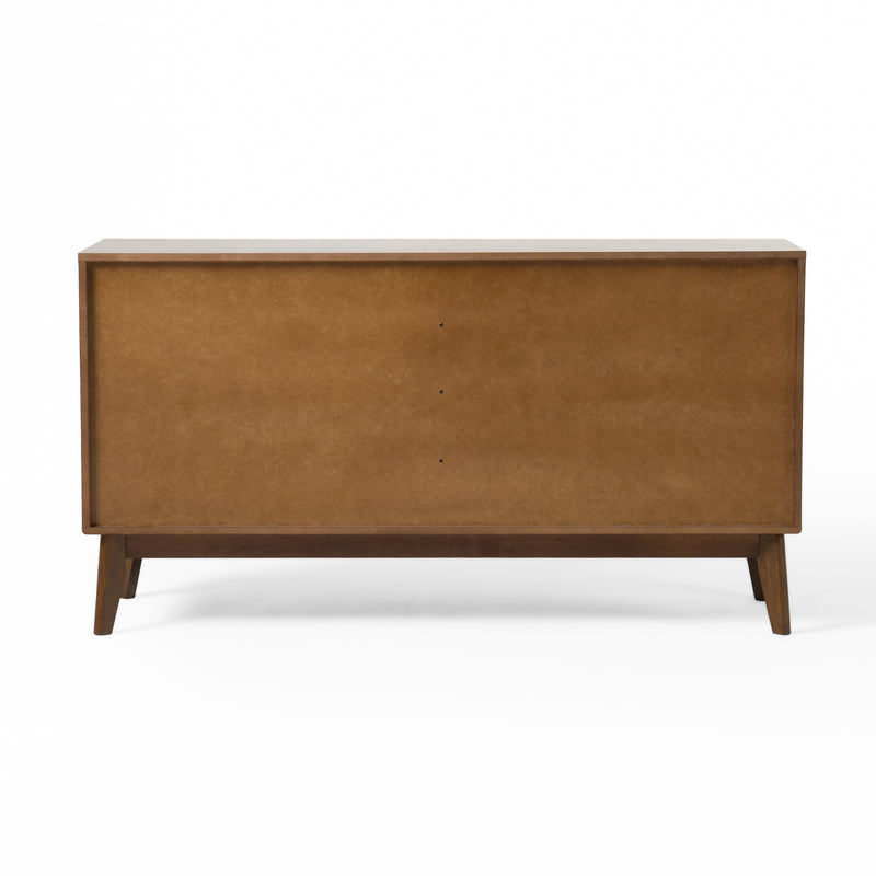 Kamela- Modern Walnut Dresser — view 5