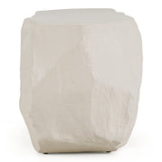 Kamet - Modern Cream Concrete Bench — view 2