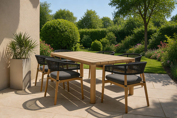 Evora - Outdoor Eucalyptus Rectangular Dining Table