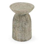 Katyal - Modern Old Grey Fiberform End Table — view 2