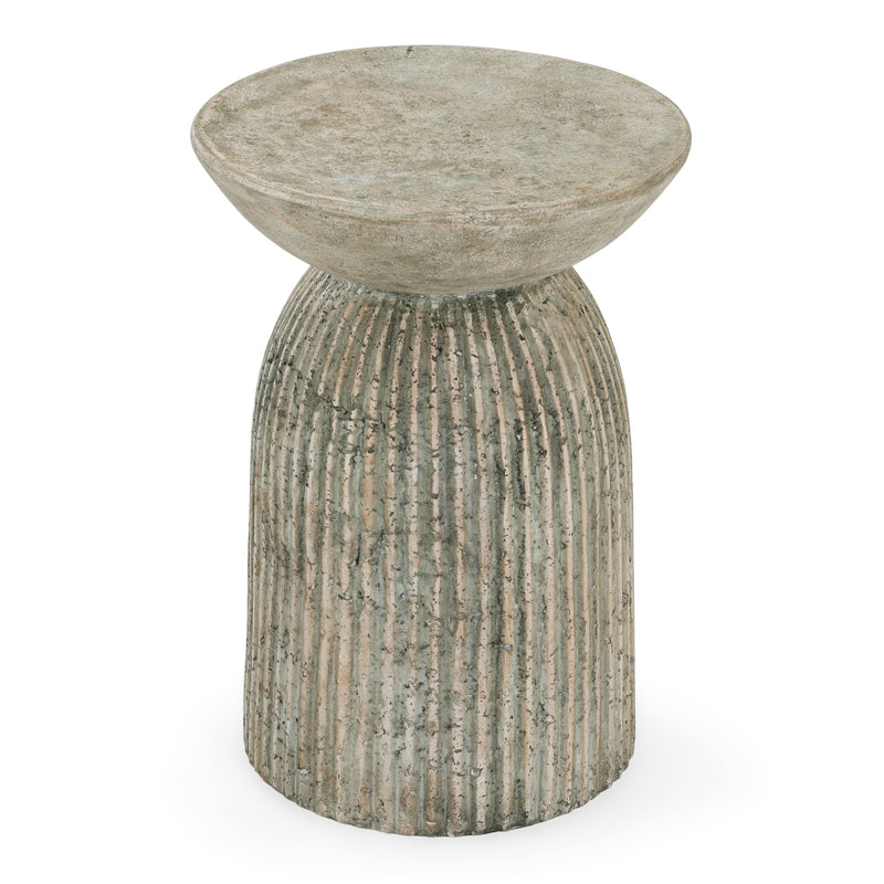 Katyal - Modern Old Grey Fiberform End Table — view 2