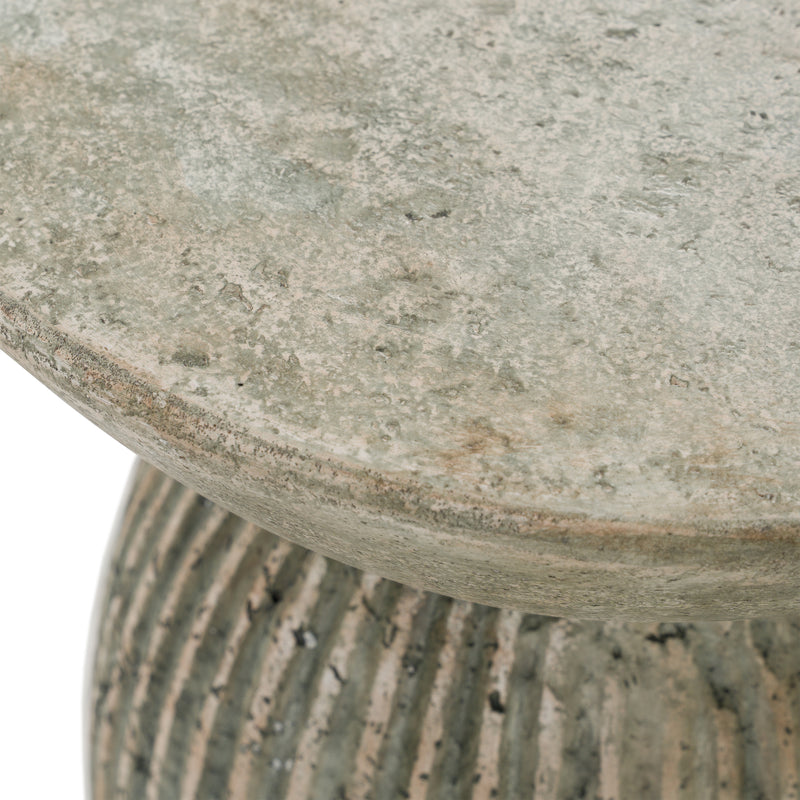 Katyal - Modern Old Grey Fiberform End Table — view 4