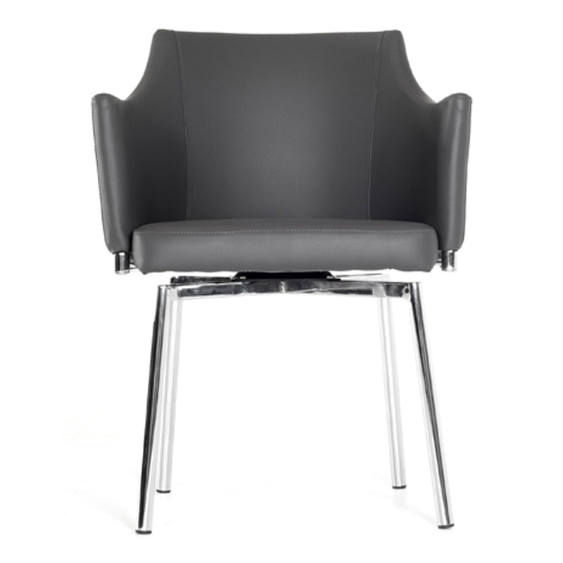 Kaweah Modern Grey Dining Chair — view 5