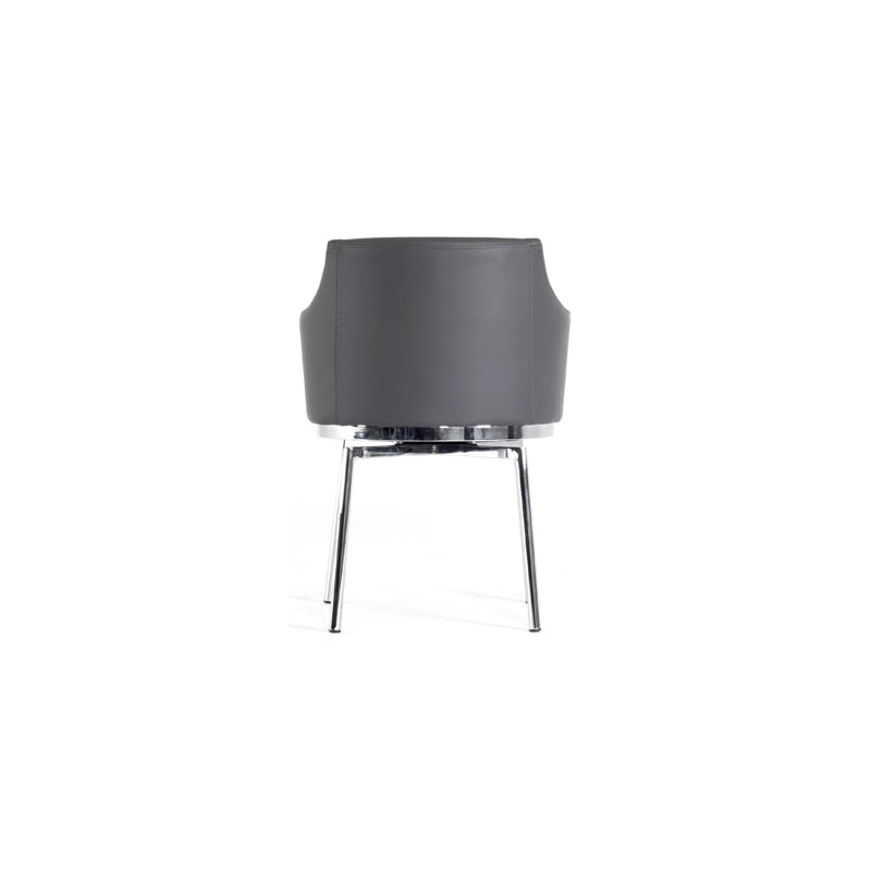 Kaweah Modern Grey Dining Chair — view 4
