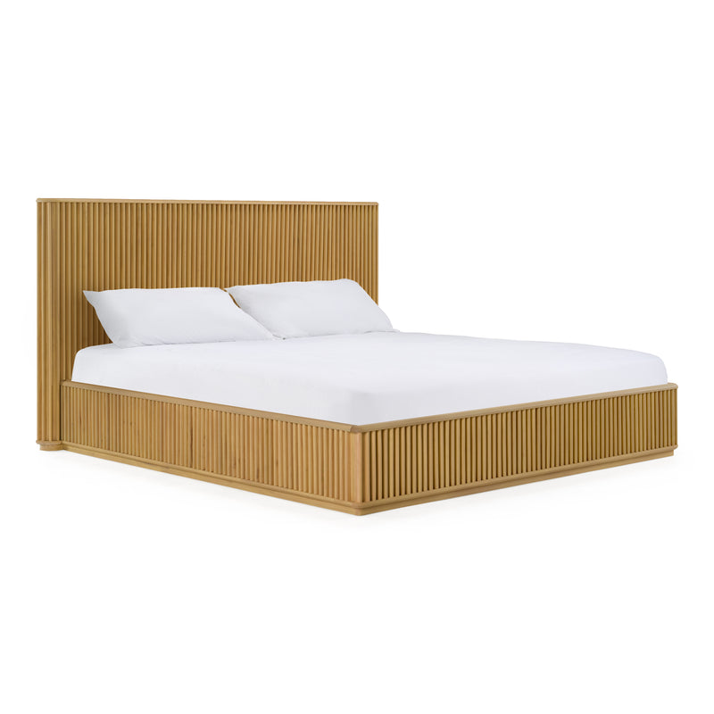 Kayce - Modern Natural Oak 4-Piece Bedroom Set — view 2
