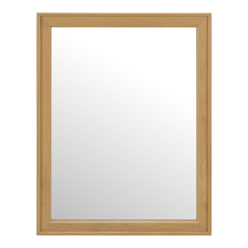 Kayce - Modern Natural Oak Mirror