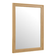 Kayce - Modern Natural Oak Mirror — view 2