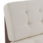 Kaylie - Contemporary Off White Accent Chair — view 5