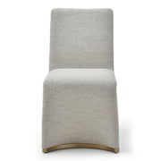 Kenda Contemporary Grey and Brushed Gold Dining Chair (Set of 2) — view 4