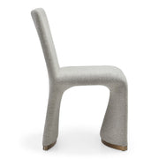 Kenda Contemporary Grey and Brushed Gold Dining Chair (Set of 2) — view 5