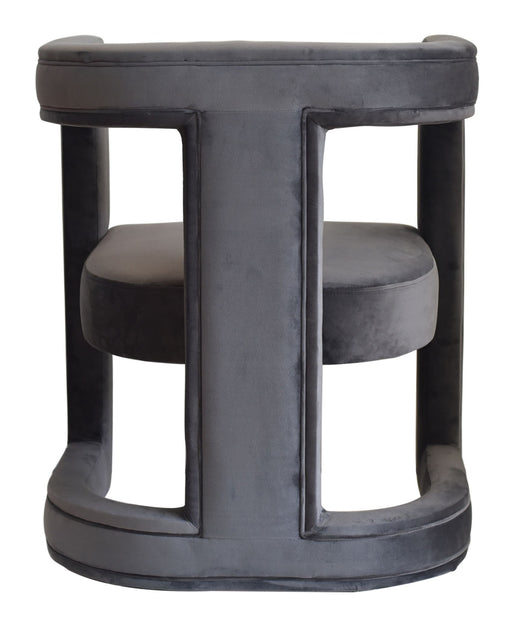 Kendra - Dark Grey Fabric Accent Chair