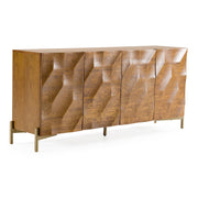Killeen - Modern Gold + Walnut Buffet — view 3