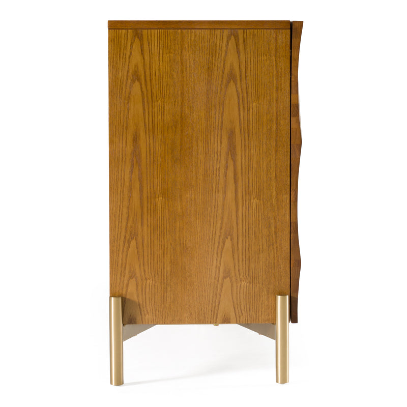 Killeen - Modern Gold + Walnut Buffet — view 4