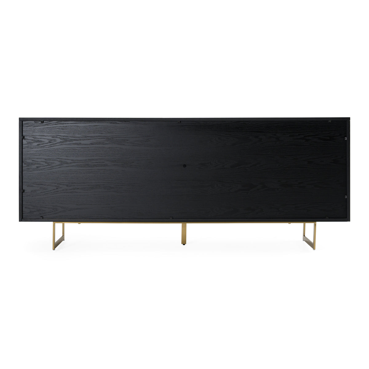 Kilson - Modern Black Oak & Champagne Gold Buffet — view 3