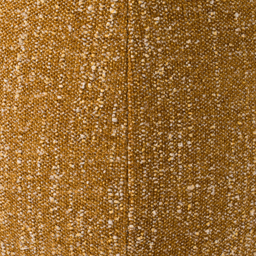 Kinsey - Modern Mustard Small River Rock Ottoman