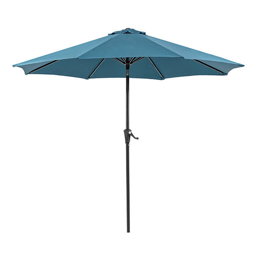Tano 9' Outdoor Umbrella + 21" Round Base - R&R Furniture Gallery (Fountain Valley, CA)