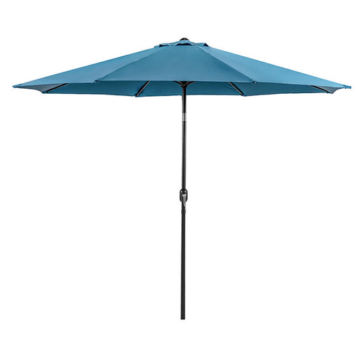 Mora 11' Outdoor Umbrella + 21" Round Base - R&R Furniture Gallery (Fountain Valley, CA)
