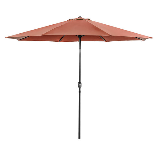 Mora 11' Outdoor Umbrella + 21" Round Base - R&R Furniture Gallery (Fountain Valley, CA)