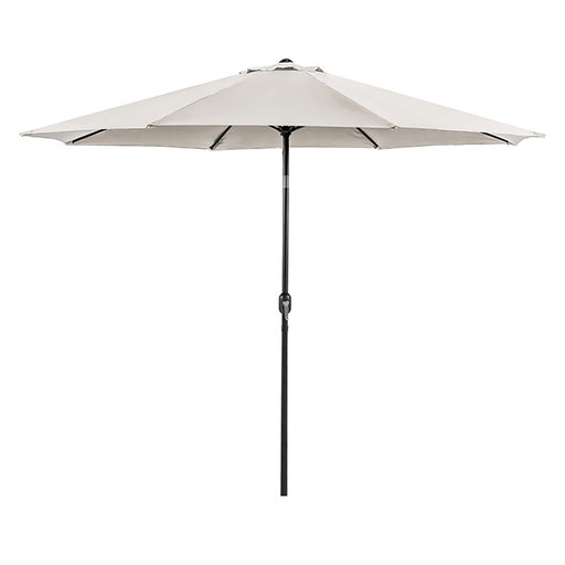 Mora 11' Outdoor Umbrella + 21" Round Base - R&R Furniture Gallery (Fountain Valley, CA)