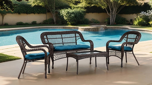 Oliveri 5 Pc. Outdoor Set - R&R Furniture Gallery (Fountain Valley, CA)