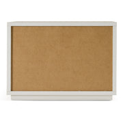 Lago - Modern Faux Travertine Nightstand — view 4
