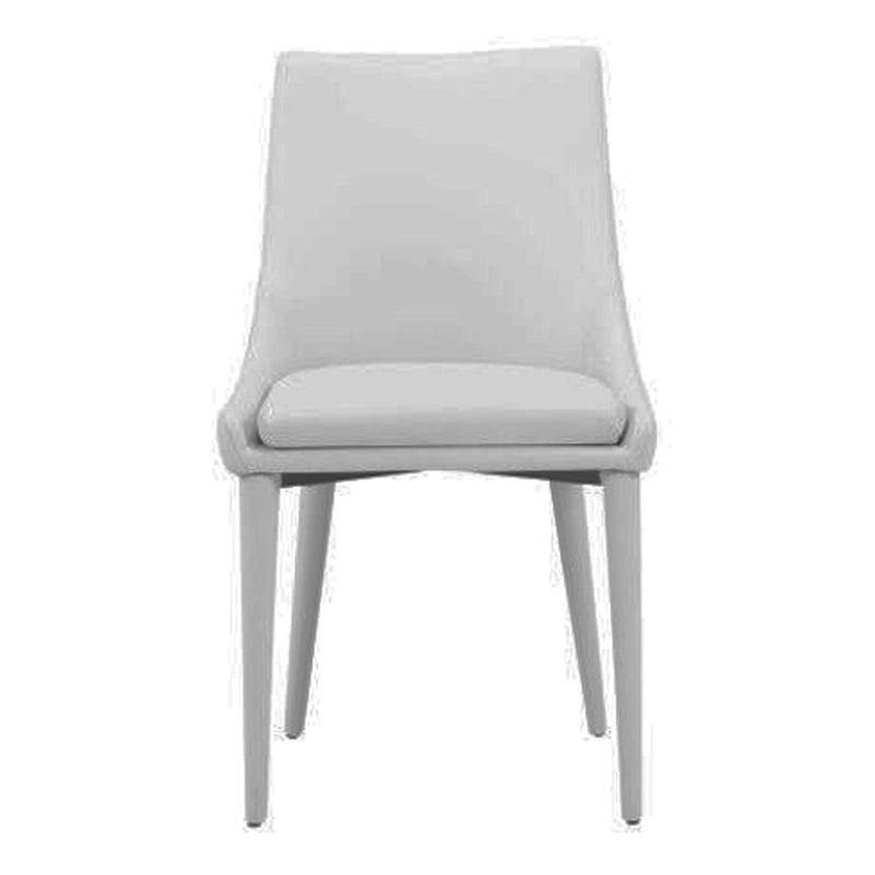 Lane Modern White Leatherette Dining Chair — view 5