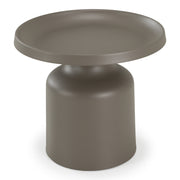Lanuza - Outdoor Taupe End Table — view 2