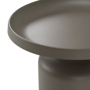 Lanuza - Outdoor Taupe End Table — view 3